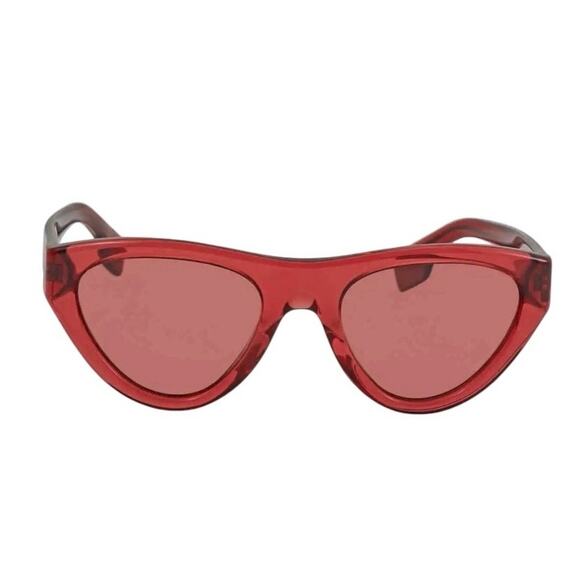 Luxottica Dark Violet Cat Eye Ladies Sunglasses - Picture 2 of 7